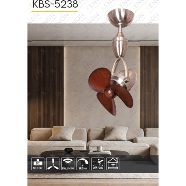 PLAFONSKI VENTILATOR KBS 5238 XENON LIGHT