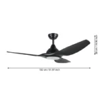 PLAFONSKI VENTILATOR LED TUNITAS SA SVETLOM 35127 EGLO - Slika 5
