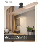 PLAFONSKI VENTILATOR KBS4836 XENON LIGHT
